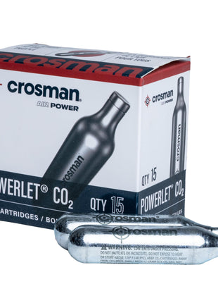 Crosman 15-Count CO2 Cartridges For Air Rifles And Air Pistols