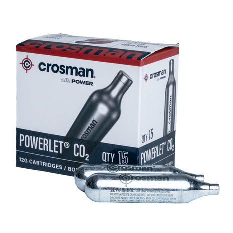Crosman 15-Count CO2 Cartridges For Air Rifles And Air Pistols