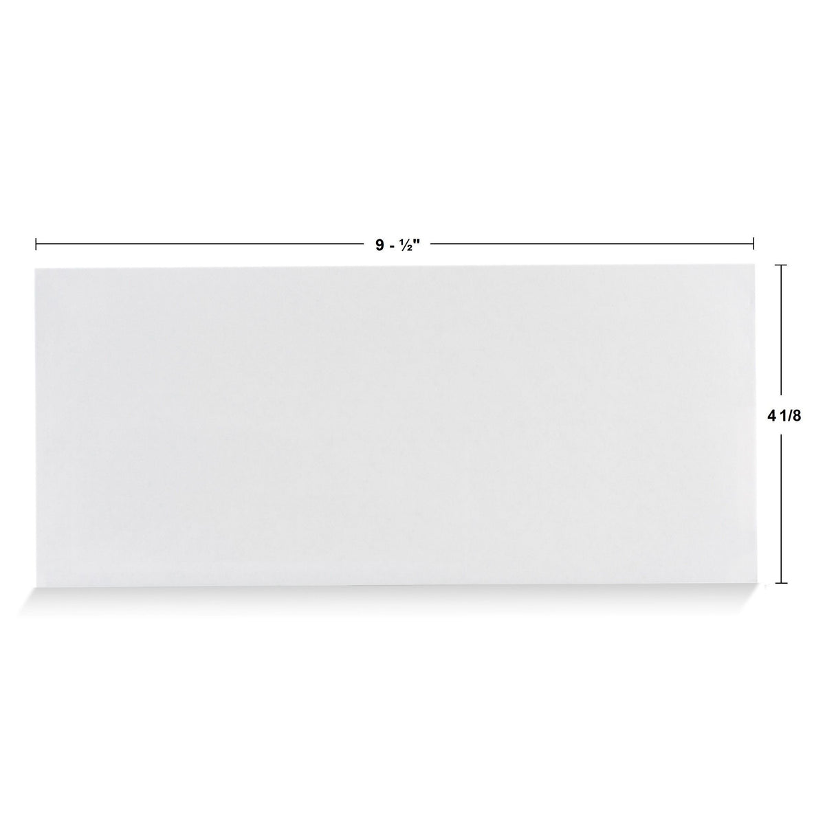 Aimoh #10 Security Self Seal Envelopes – 100 Qty |No Window, EnveGuard, 4⅛ x 9½", White, 24 LB, 100 Count (34100)