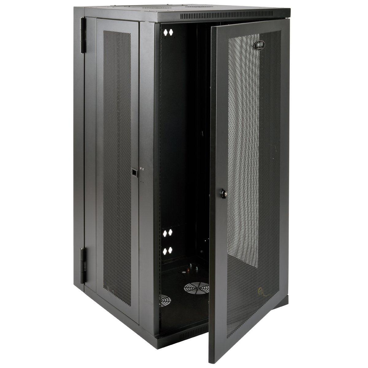 Tripp Lite 26U Wall Mount Rack Enclosure Server Cabinet, Hinged Back, 24.5 in. Deep, UPS-Depth (SRW26USDP)