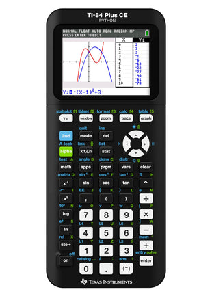 Texas Instruments TI-84 Plus CE Color Graphing Calculator, Black