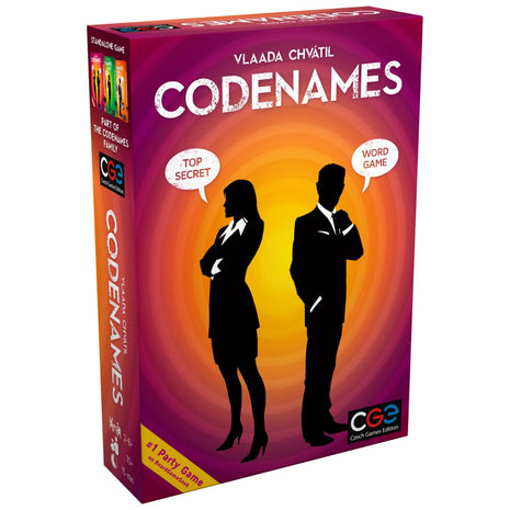 CGE Codenames Board Game (2nd Edition) | The Top Secret Word Association Party Game for Friends & Family Game Nights, 4+ Players