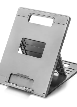 Kensington SmartFit Easy Riser Go Adjustable Ergonomic Laptop Riser and Cooling Stand for up to 14 inch Laptops (K50421WW)