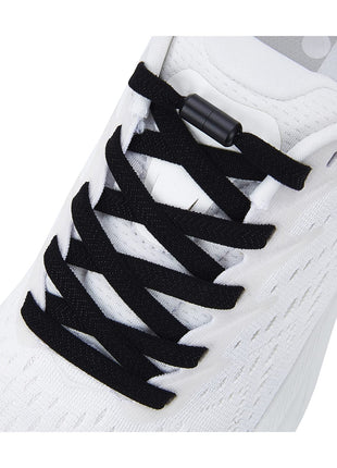 anan520 Elastic Shoe Laces - Elastic No Tie Shoelaces for Adults & Kids Shoes Black