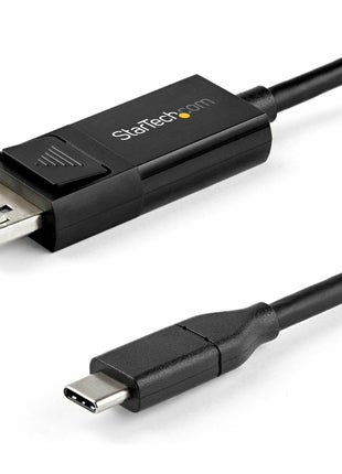 StarTech.com 6ft (2m) USB C to DisplayPort 1.4 Cable, 8K 60Hz, Bidirectional DP USB-C Video Adapter Cable for Windows, Apple M1 M2 M3 M4, USB4 Thunderbolt Compatible
