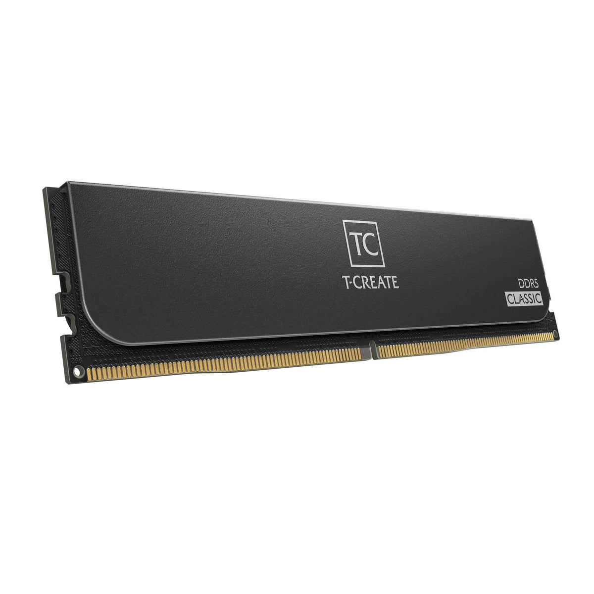 TEAMGROUP T-Create Classic 10L DDR5 32GB Kit (2 x 16GB) 6000MHz (PC5-48000) CL48 Desktop Memory Module Ram, Supports Both Intel & AMD - CTCCD532G6000HC48DC01, Black-UDIMM