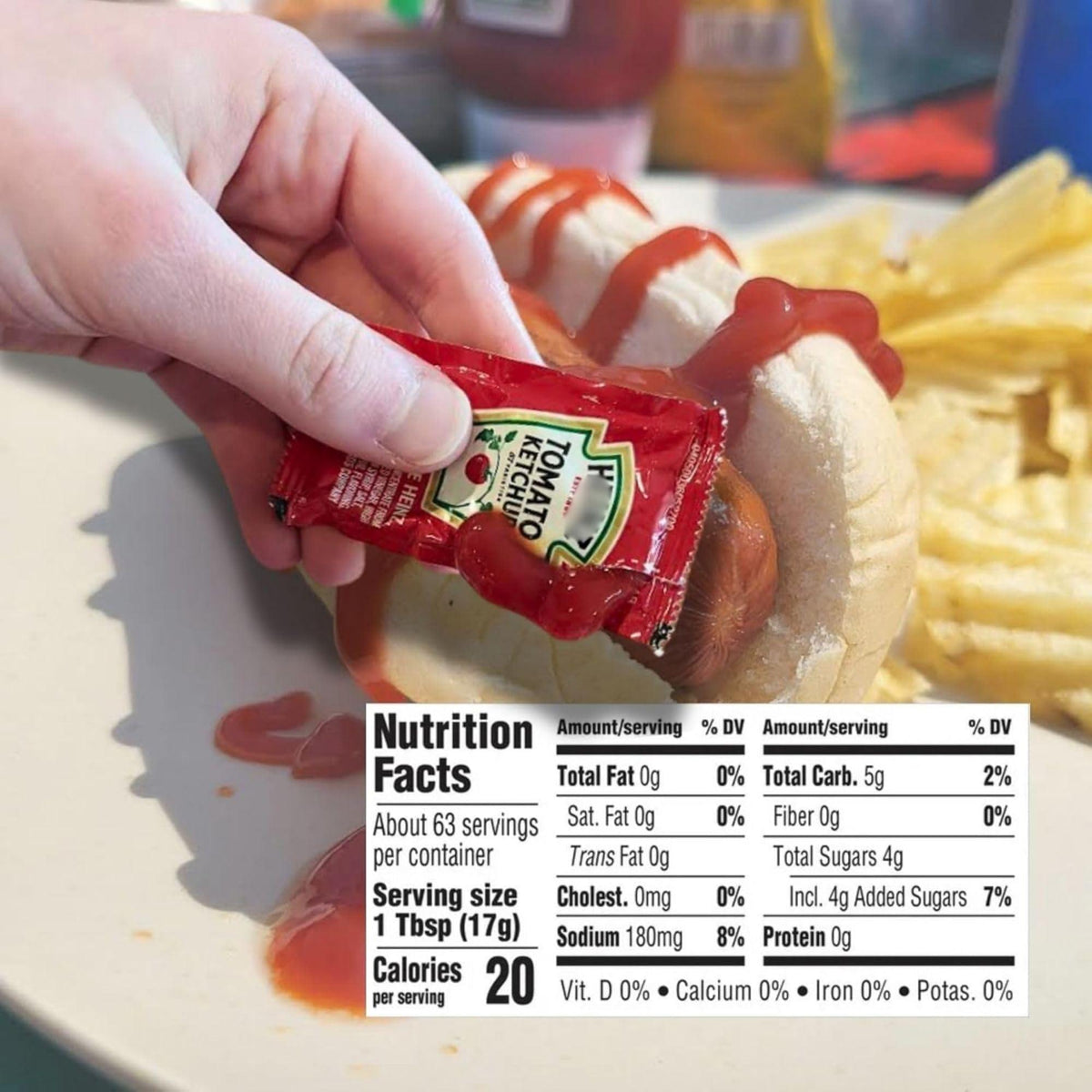Gift Set: Ketchup Packets (9g) – 50 Count with Spreader in Food-Safe Resealable Bag by CMC Products (approximately 50 packets)