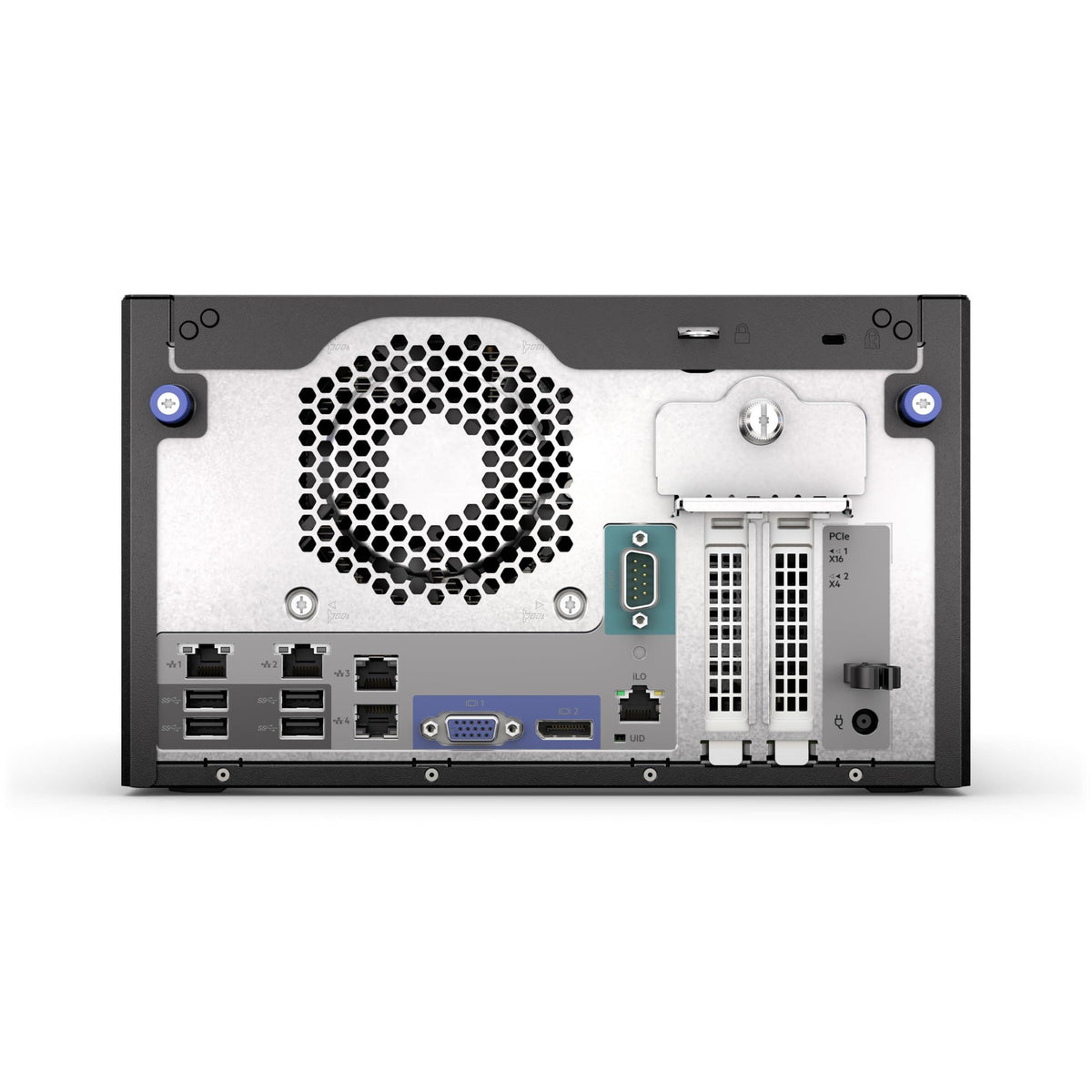 Hewlett Packard Enterprise ProLiant MicroServer Gen11 Tower Server, Intel Xeon E-2414 Processor, 16GB Memory, External 180W US Power Supply (HPE Smart Choice P78521-005)