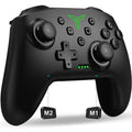 Switch Controller, Wireless Switch Controller Compatible with Switch Controller/Swicth 2/Switch Lite/OLED, Wireless Switch Controllers Work with iOS/Android/PC with RGB Light, Programmable, TURBO & Wakeup