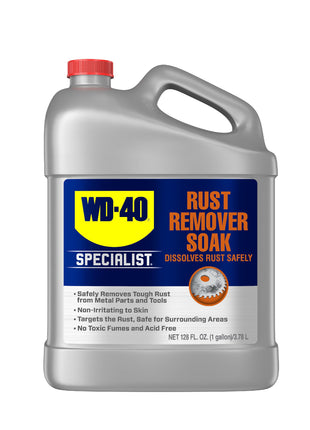 WD-40 Specialist Rust Remover Soak, One Gallon