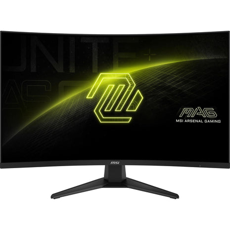 msi MAG 325CQF 32-inch 2560 x 1440 (QHD) Gaming Monitor, 180Hz, Adaptive-Sync, HDMI, DisplayPort, VESA Mountable, Tilt, Height Adjustable, Speaker, 0.5ms, Black