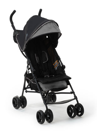 Ingenuity 3D Mini Convenience Stroller – Lightweight Stroller with Compact Fold, Multi-Position Recline, Canopy with Pop Out Sun Visor and More – Umbrella Stroller for Travel and More, Gray