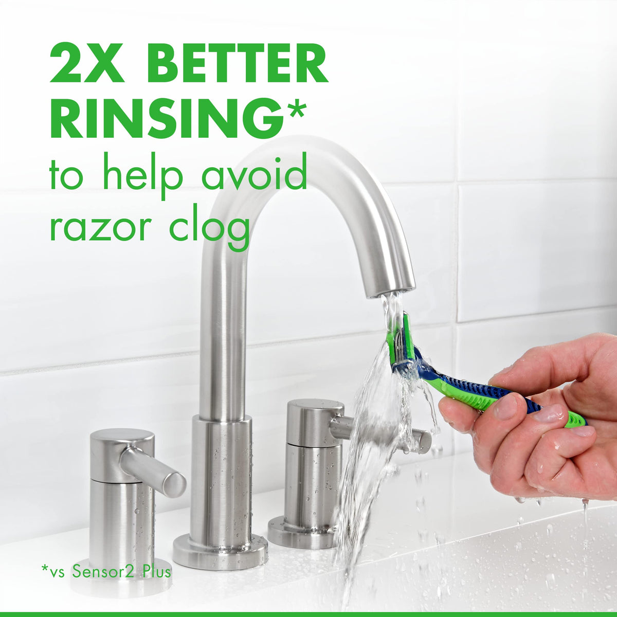 Gillette Sensor3 Sensitive Men's Disposable Razor, 12 Razors