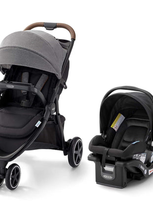 Graco® Outpace LX All-Terrain Travel System - Includes SnugRide Lite Infant Car Seat, Briggs, High-Performance Stroller/Car Seat Combo, Practical & Durable