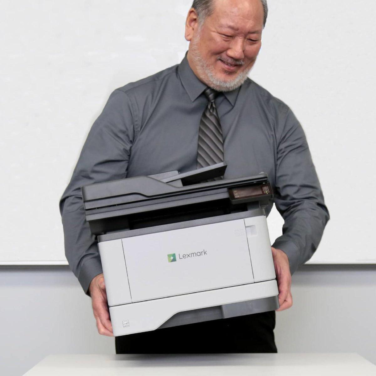 LEXMARK MX331adn Black and White All-in-One Printer with Touchscreen, Laser Device with Optional Wireless Connection, Duplex Printing and Analogue Fax (3-Series) (29S0150) (1) (1)