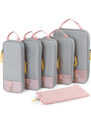 BAGSMART 6 Set /4 Set/2 Set Compression Packing Cubes for Travel, Lightweight Luggage Organizer Bags, Durable Space Saver Bags Travel Essentials