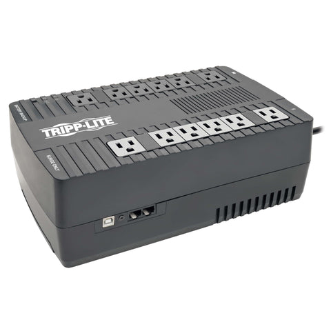 Tripp Lite UPS 900VA 480W Desktop Battery Back Up AVR Compact 120V USB RJ11