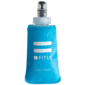 FITLY Soft Flask - 5 oz (150 ml)- Shrink As You Drink Pocket Soft Water Bottle for Hydration Pack/Running Vest- Folding Water Bottle for Running, Hiking, Cycling - Ski Water Bottles (FLASK150)