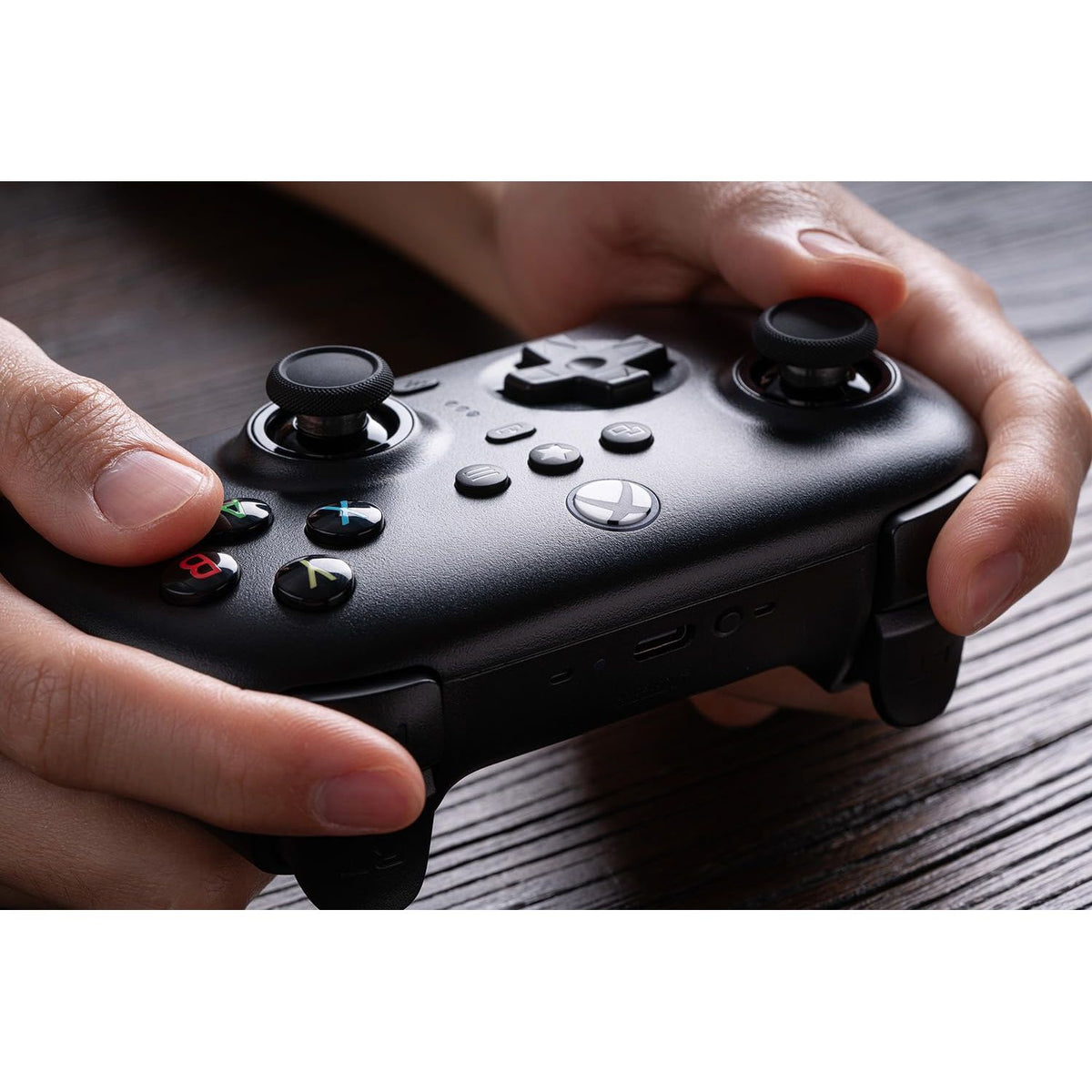 8Bitdo Ultimate 3-Mode Controller, Hall Effect Joysticks, Pro Back Buttons, Wired Only for Xbox Series X|S & Xbox One, Compatibility with Apple, Windows & Android, Officially Licensed (Black)