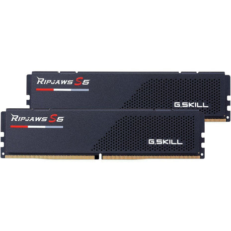 G.SKILL Ripjaws S5 Series DDR5 RAM (Intel XMP 3.0) 64GB (2x32GB) 6400MT/s CL32-39-39-102 1.40V Desktop Computer Memory U-DIMM - Matte Black (F5-6400J3239G32GX2-RS5K)