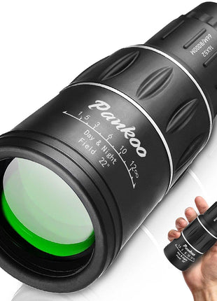 Monocular Telescope High Power 16X52, 2026 Power Prism Compact Monoculars for Adults Kids, Birthday Gifts for Men, Waterproof Fogproof Shockproof with Hand Strap, Bird Watching Hunting Camping Hiking