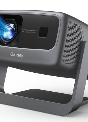3200 ANSI/ Official Apps/360°Stand 4K Projector with WiFi and Bluetooth, Auto Focus, Auto Keystone Short Throw Projector Native 1080P Support 36W DoIby Audio Smart Projector