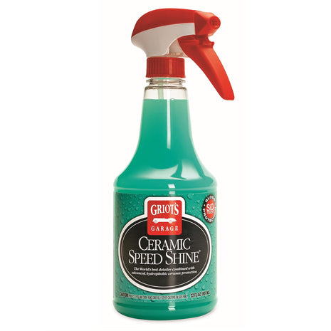 Griot's Garage Ceramic Speed Shine Detail Spray for Car Detailing, Provides a High-Gloss Finish and Extends Life of Coatings, 10945, 22 oz