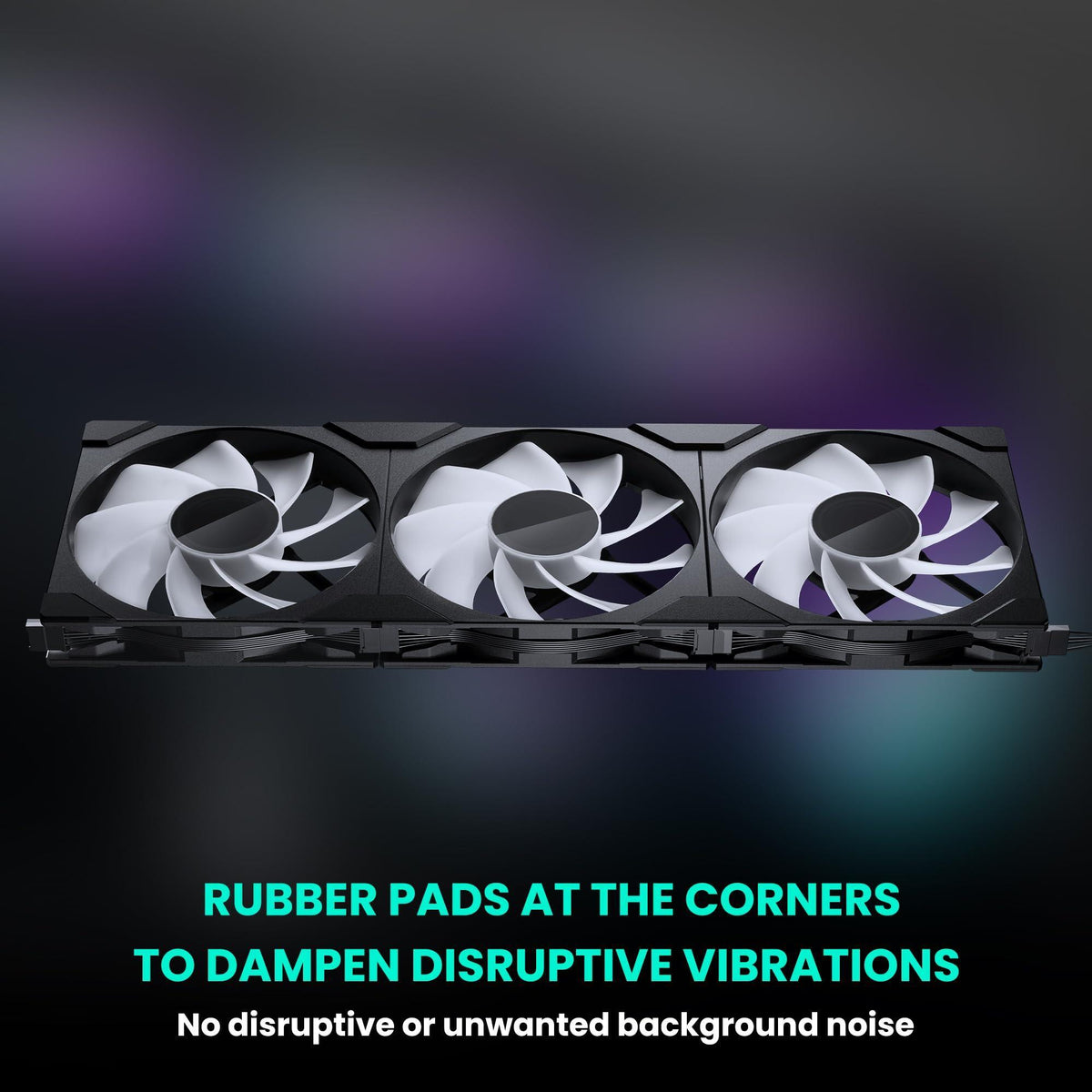 PHANTEKS 140mm RGB 3-Pack Reverse Blade Gaming PC Fan - PWM Fan - Up to 1800 RPM - High Airflow - Low Vibration - Quiet - Compatible with Desktop, Laptop, Radiator