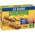 Nature Valley Protein Chewy Snack Bars, Variety Pack, 15 Bars, 21.3 oz
