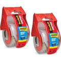 Scotch Heavy Duty Packaging Tape, 2 Inches x 800 Inches, Clear - 2 Count