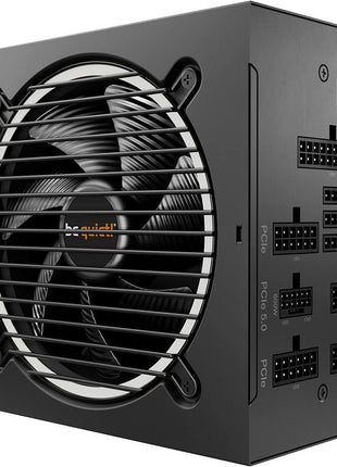 be quiet! Pure Power 12 M 1200W Modular Power Supply | 80 Plus® Gold | ATX 3.1 | PCIe 5.0 GPUs and 6+2 pin connectors | 12VHPWR Cable Included | Silent 120mm be quiet! Fan - BN513 I 10 Year Warranty