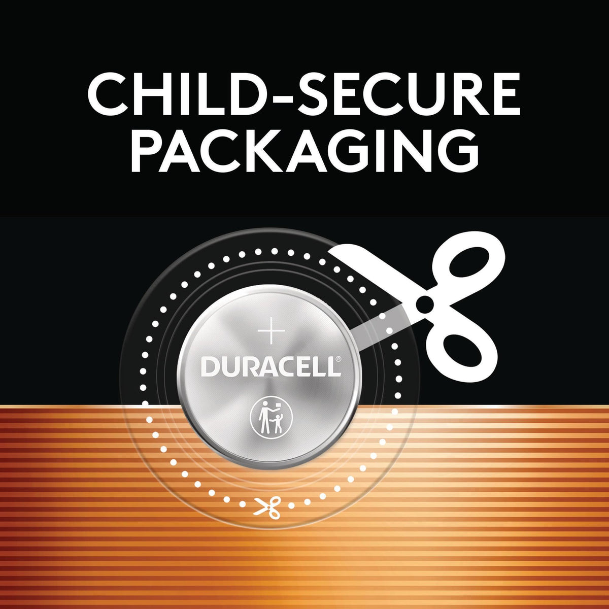 Duracell 2032 Lithium Battery, 6 Count (Pack of 1), Child Safety Features, Compatible with Key Fob, Tea Light Candles and Other Devices, CR2032 Battery