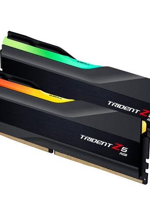 G.SKILL Trident Z5 RGB Series DDR5 RAM (Intel XMP 3.0) 48GB (2x24GB) 8000MT/s CL38-48-48-128 1.35V Desktop Computer Memory U-DIMM - Matte Black (F5-8000J3848F24GX2-TZ5RK)
