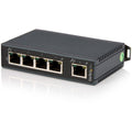 StarTech.com 5-Port Ethernet Switch - 10/100Mbps Industrial Networking Solution - IP30-rated Energy Efficient Internet Switch , TAA (IES5102)