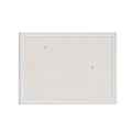 U Brands Farmhouse Linen Bulletin Board, 24