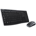 Logitech 920004536 MK270 Wireless Combo Keyboard/Mouse USB Black
