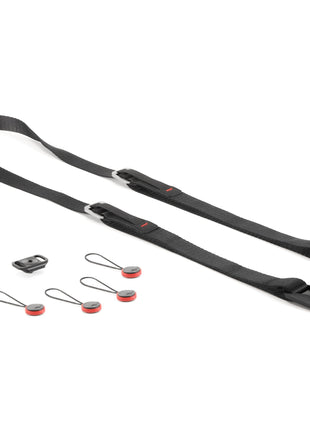 Peak Design Leash Camera Strap - Configurable as a Sling, Neck, Shoulder Strap or Safety Tether, Adjustable, Compact
