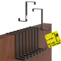 Menz Over The Door Hooks 10 Pack, 2-Sided Fits 1 3/8
