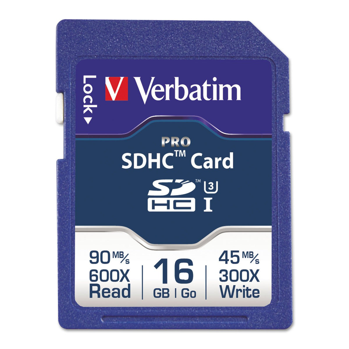 Verbatim 32GB Pro 600X SDHC Memory Card, UHS-I V30 U3 Class 10