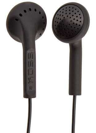 KOSS 195009.101 KE10 On-Ear Earbuds (Black)
