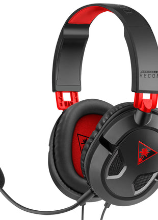 Turtle Beach Recon 50 Wired Gaming Headset - PC, Mac, PS4, PS5, Xbox Series X|S & Xbox One, & Mobile/Tablet with 3.5mm Removable Mic, 40mm Speakers, & In-line Controls  - Black