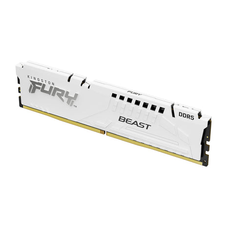 Kingston FURY Beast White 64GB (2x32GB) 6000MT/s CL36 DDR5 EXPO DIMM Overclocking AMD EXPO Kit of 2 KF560C36BWEK2-64