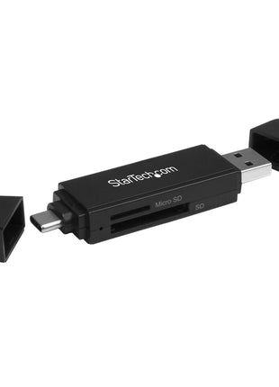 StarTech.com USB Memory Card Reader - USB 3.0 SD Card Reader - Compact - 5Gbps - USB Card Reader - MicroSD USB Adapter