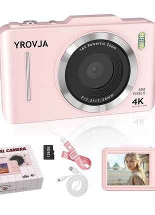 Digital Camera,(Pink)