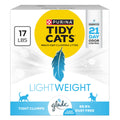 Purina Tidy Cats LightWeight With Glade Clear Springs Multi-Cat, Clumping, Low Dust, Scented Cat litter - 17 lb. Box