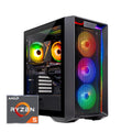 Skytech Nebula Gaming PC Desktop, Ryzen 5 5500 3.6 GHz (4.2GHz Turbo Boost), NVIDIA RTX 4060 8GB GDDR6X, 1TB SSD, 16GB DDR4 RAM 3200, 650W Gold PSU, Wi-Fi, Win 11 Home
