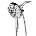 Shower Head with Handheld High Pressure: INAVAMZ Hand Held Shower Head & Rain Shower Head 2-IN-1 Shower Head with 59 inch Rotatable Stainless Steel Hose, Shower Trim Systems