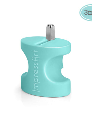 ImpressArt - Simple Strike Metal Stamping Jig, Easy-Grip Stamp Holder for Metal Hand Stamping (3mm)