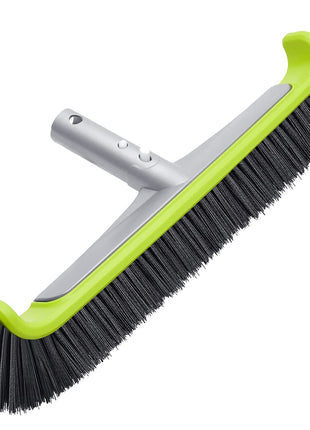 Sepetrel 17.5 inch Pool Brush Head for Cleaning Walls,Heavy Duty Inground/Above Ground Swimming Pool Scrub Brushes with Premium Strong Bristle & Reinforced Aluminium Back