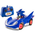 Sonic & Sega All-Stars Racing RC: Sonic - NKOK (681), 1:28 Scale 2.4GHz Remote Controlled Car, 6.5 inch Compact Design, Officially Licensed Sega Sonic The Hedgehog, Battery Powered, Ages 6+